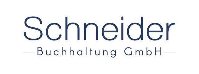 Sponsor logo Schneider Buchhaltung